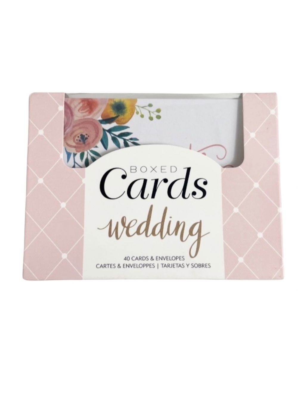 NEW 40 Wedding Cards & Envelopes Set